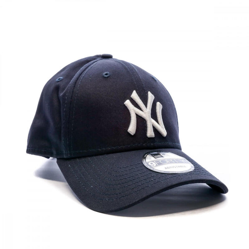 New Era - Casquette 9Forty Jersey Essential 12523896 New York Yankees Gris  Anthracite Chiné 