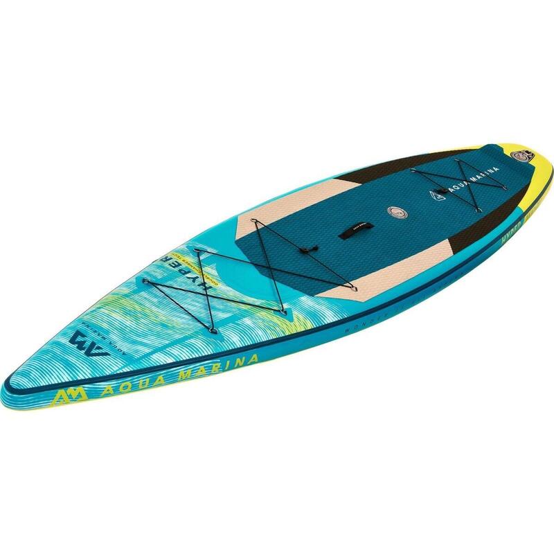 HYPER 12′ 6″ Inflatable Stand Up Paddle Board Set - Blue