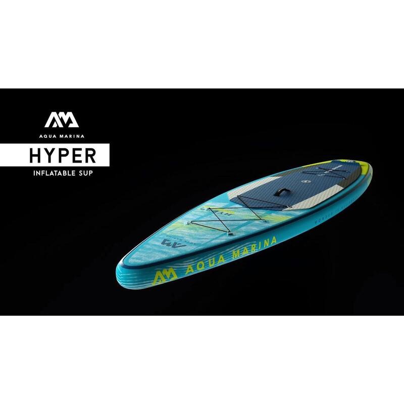 HYPER 11′ 6″ Inflatable Stand Up Paddle Board Set - Blue