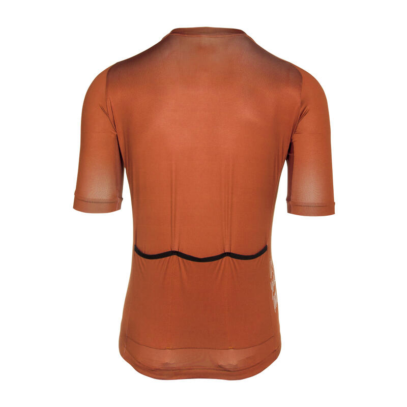 Maglia Ciclismo per Uomo - Bronzo - Metalix