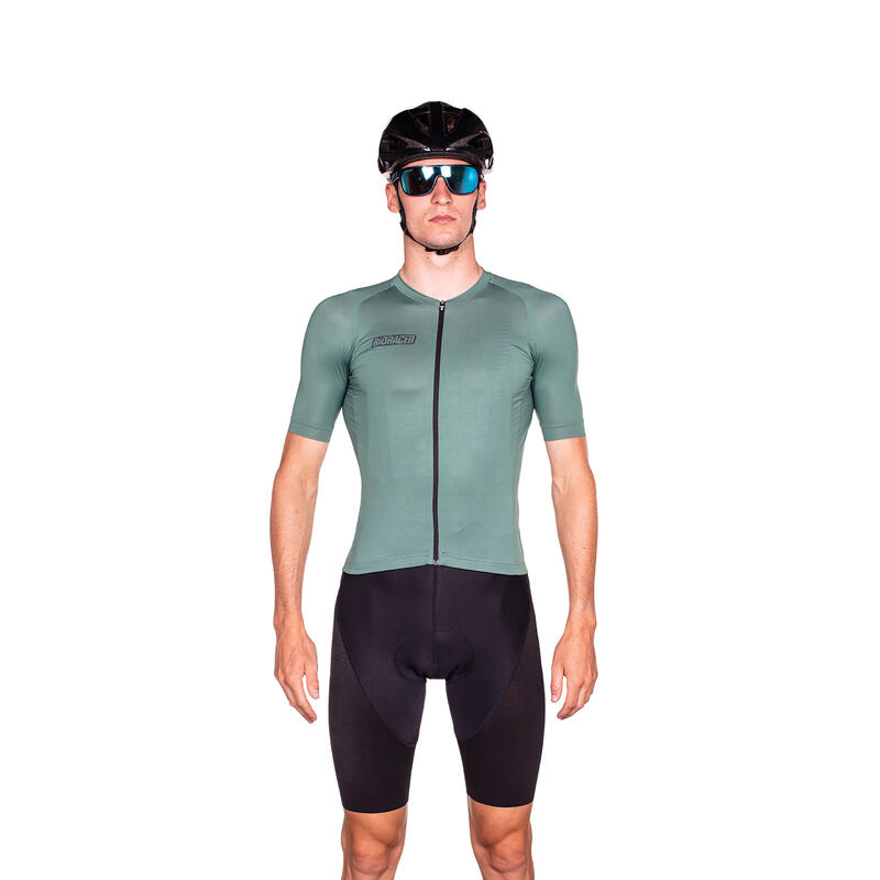 Maillot Ciclismo Hombre - Verde - Metalix