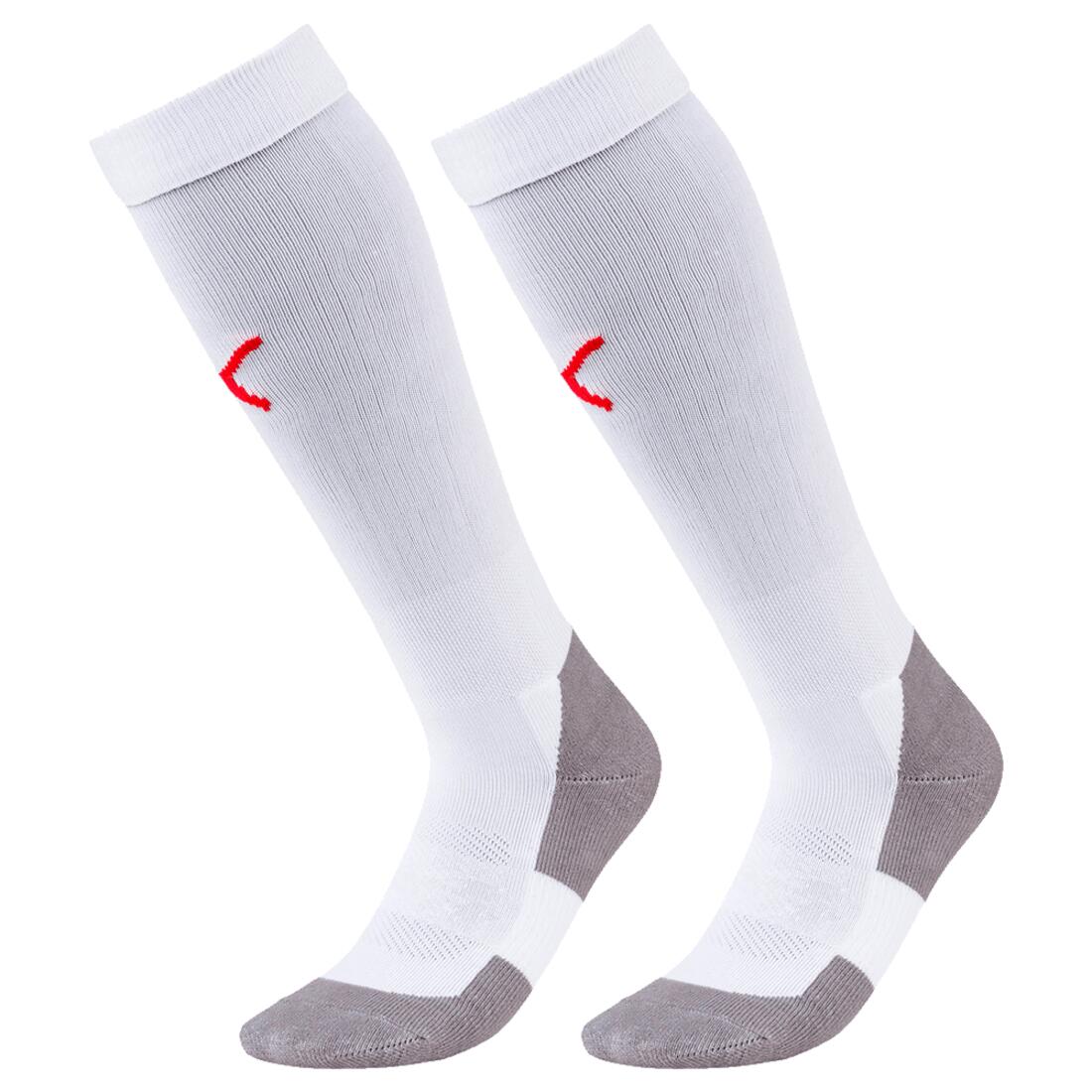 Puma - Chaussettes Puma Liga Core - Chaussettes - Blanc|rouge - 31/34 - Decathlon