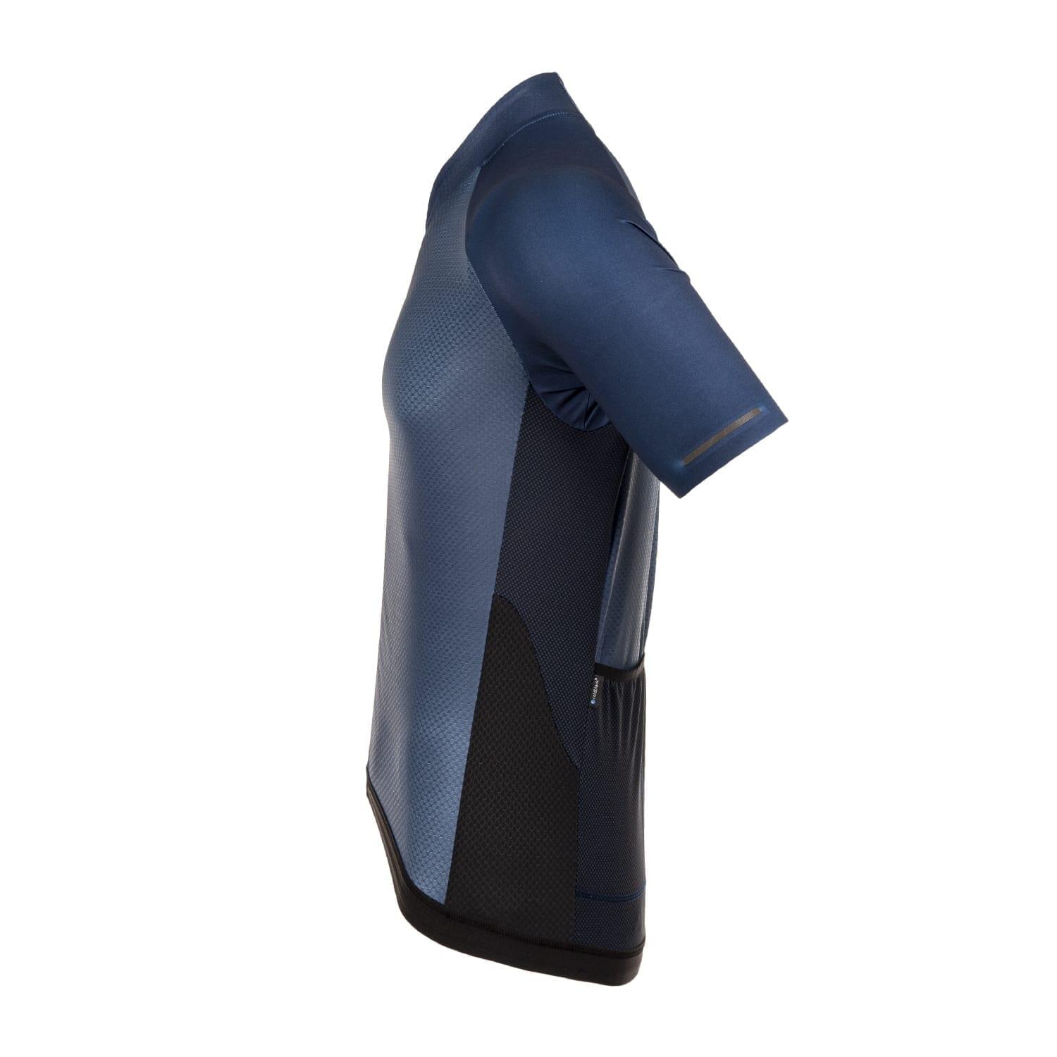 Maillot Ciclismo Transpirable Hombre - Sprinter Coldblack Azul Marino 2/7