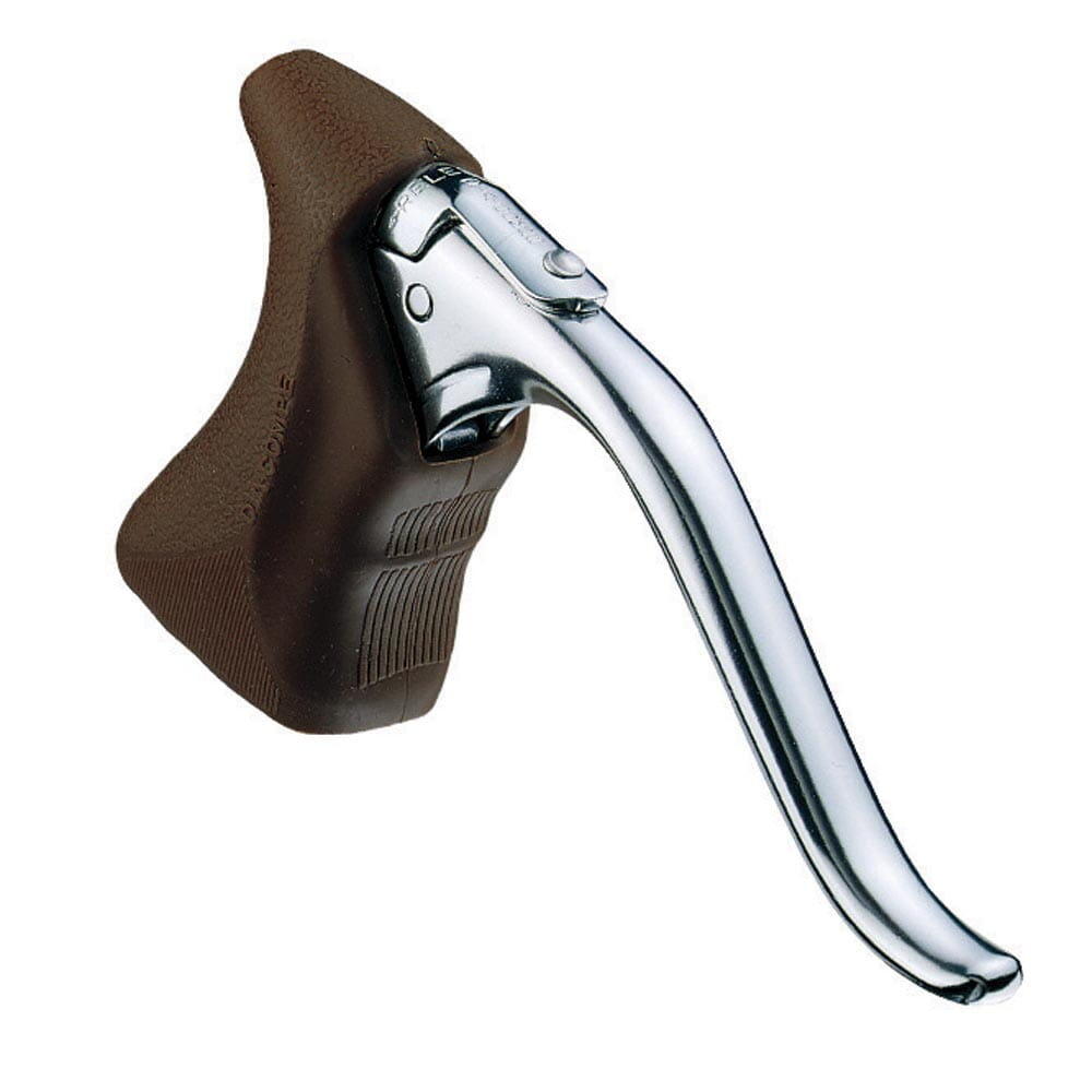 DIA-COMPE 204 QR remhendel voor racefiets / singlespeed 1 paar- met snelsluiting - bruin