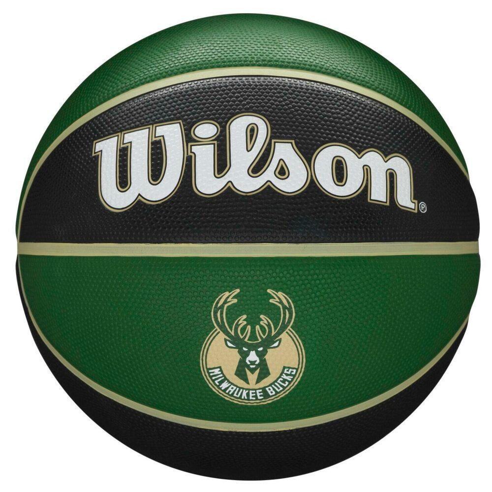 WILSON Wilson NBA Team Tribute Basketbal - Milwaukee Bucks