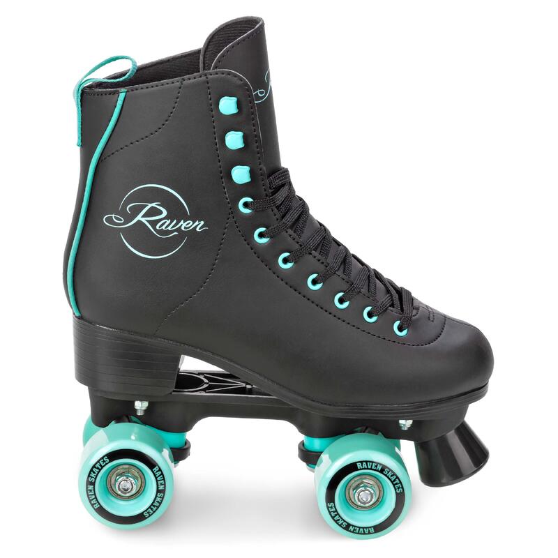 Retro Klassieke Rolschaatsen Elle Zwart/Mint