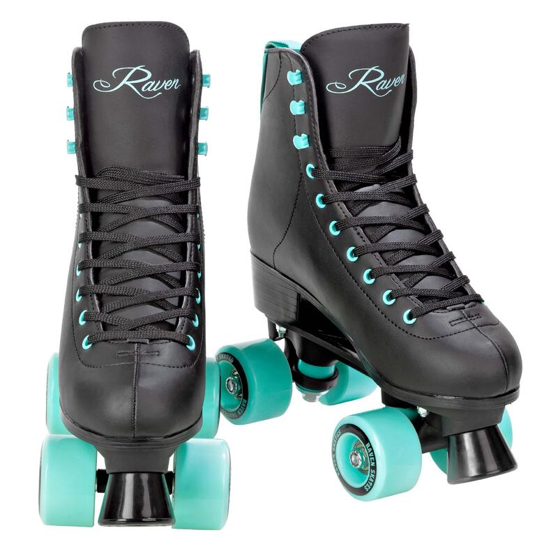 Patines Retro Classic Elle Negro/Menta