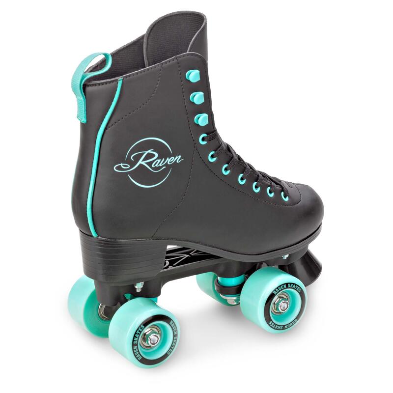 Retro Klassieke Rolschaatsen Elle Zwart/Mint