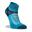 Hilly Trail Quarter Medium - Turquoise - Standaard sok (L/R) - Dames