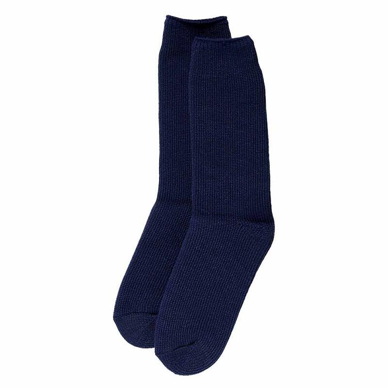 Heatkeeper thermo dames sokken marine blauw
