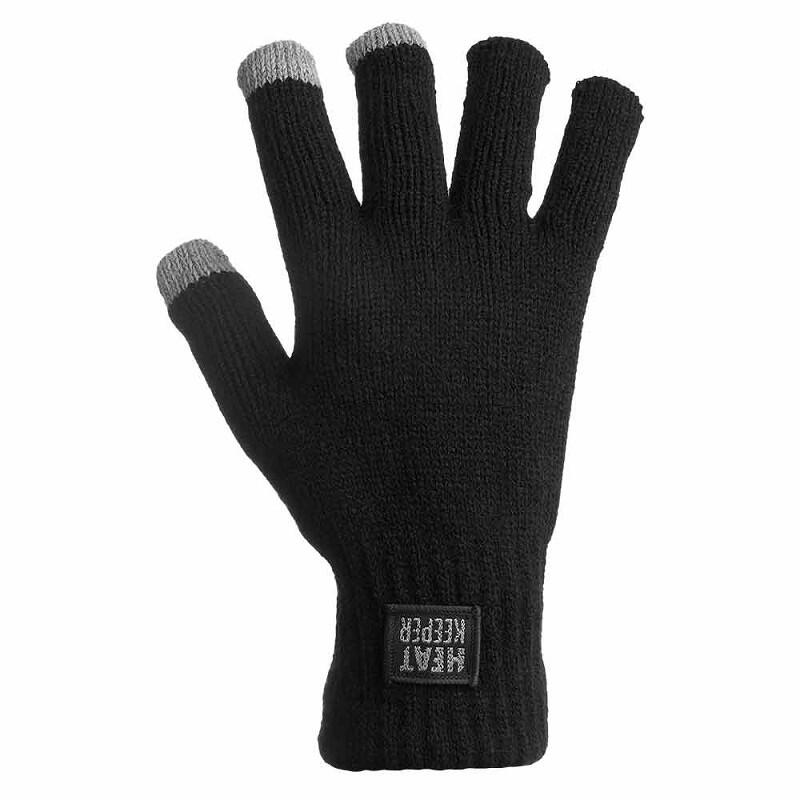 HeatKeeper Luvas térmicas Homem com I-Touch preto (L/XL)