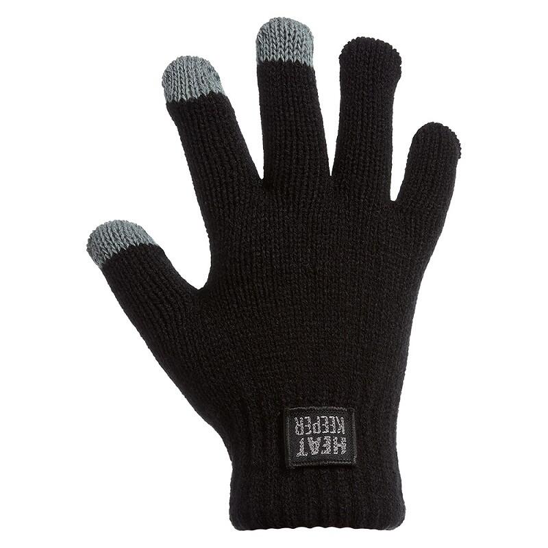 Heat Keeper Thermo kinderhandschoen met i-touch zwart 5/8 jaar