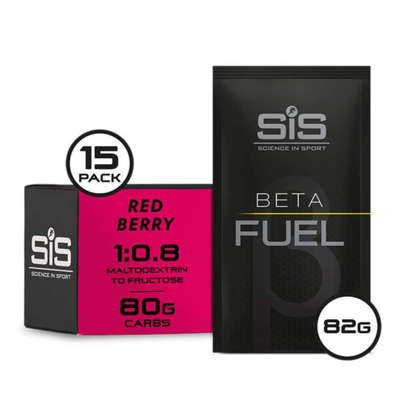 SIS Beta Fuel 80 Powder (15x82g) Red Berry