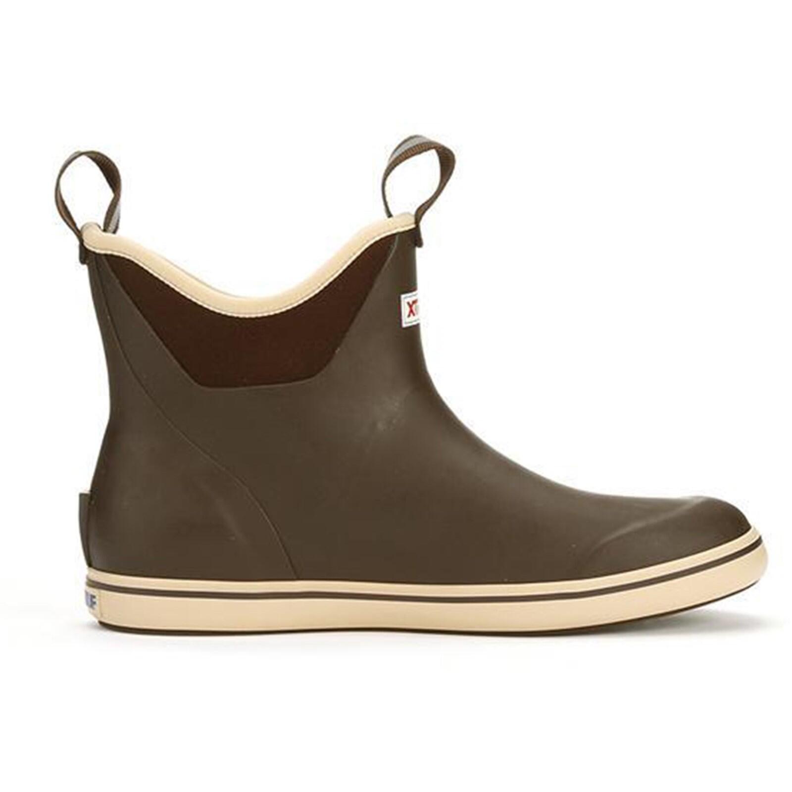 Ankle Deck Boot Wellingtons BROWN 1/3