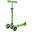 PATINETE CRIANÇA MICRO MINI DELUXE LED VERDE DE 3 RUEDAS DESMONTABLE