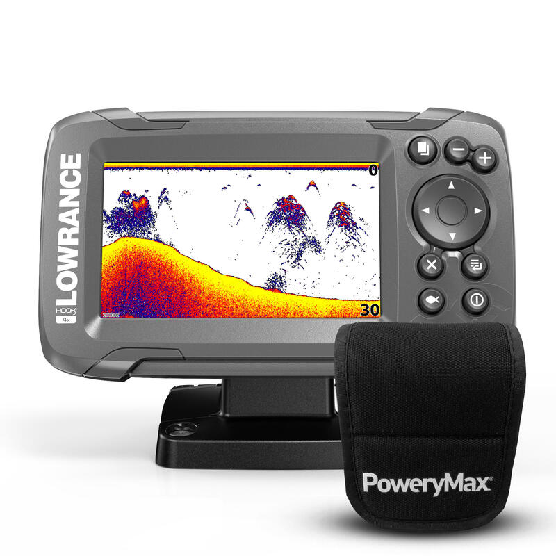 Sonda de Pesca- Localizador de peixes Lowrance HOOK2-4x PoweryMax Ready