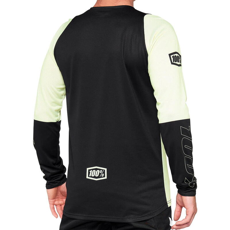 R-Core Jersey - Langarm Trikot - Gelb/Schwarz