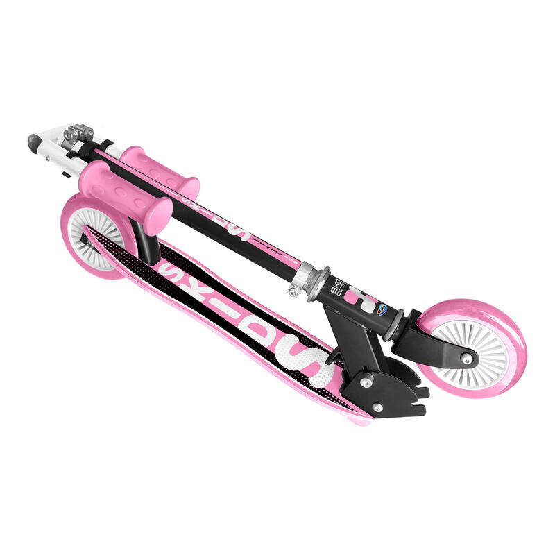 Vouwstep Junior Voetrem Roze/Zwart