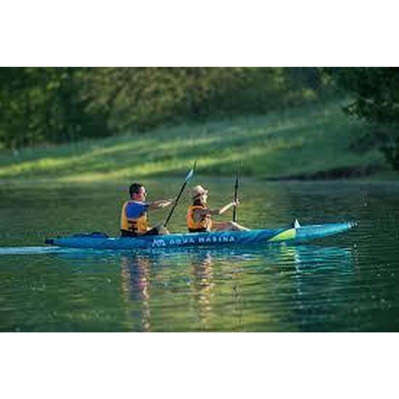 STEAM 13’6 ２Person Inflatable Kayak Set - Blue