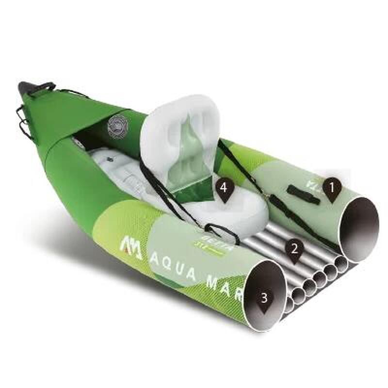 BETTA 10’3″ Inflatable Kayak Set - Green