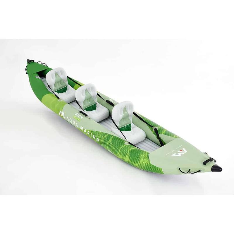 BETTA 13'6"２人充氣獨木舟套裝 - 綠色