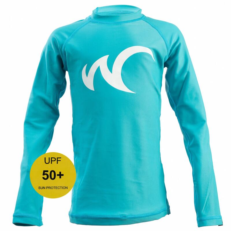 Malaga Lange Mouw Rash Guard UV werend - Kids XL - Watershirt UPF50+