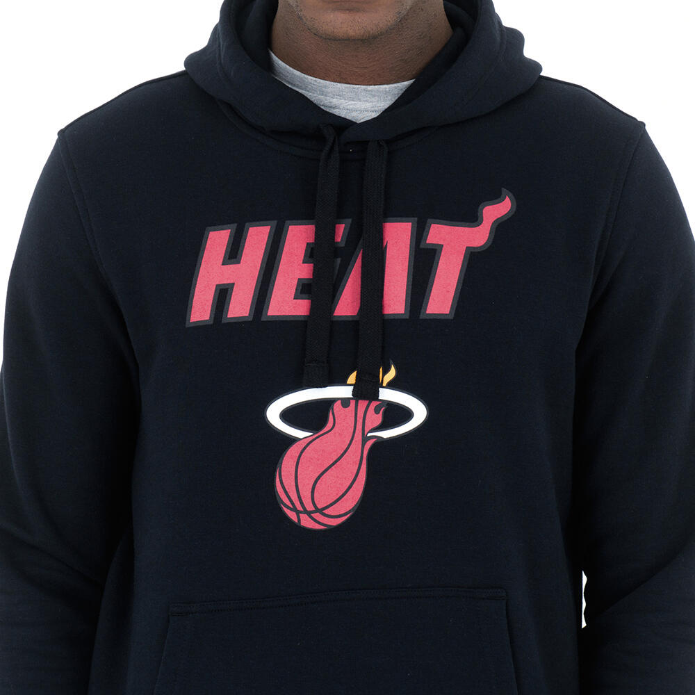 Sweat à capuche New Era Miami Heat 3/5