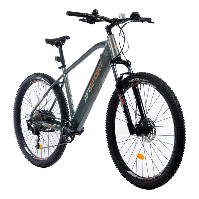 Bicicleta Electrica Afisport Vulcan - 29 Inch, L, Gri