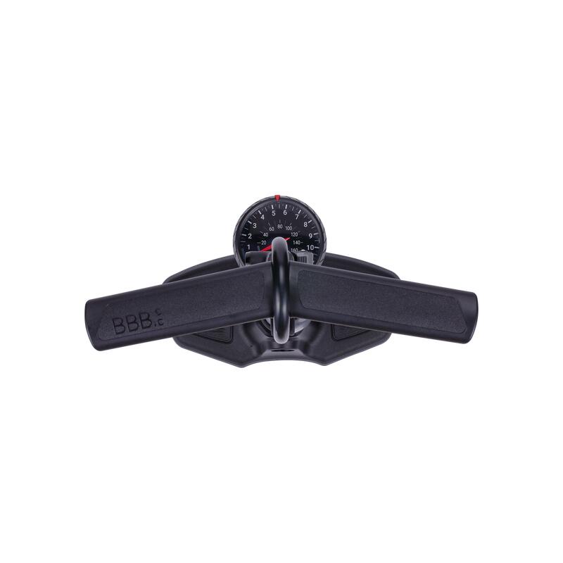 Pompa podea BBB Airwave Dualhead 3.0 neagra