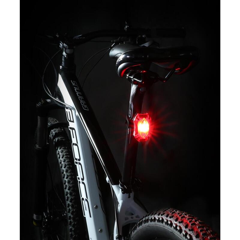 Stop spate Force Red 1 led Cree 60 LM USB