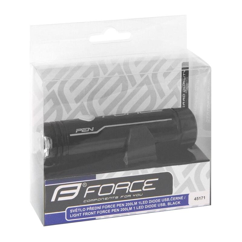 Far fata Force Pen 200LM USB Negru