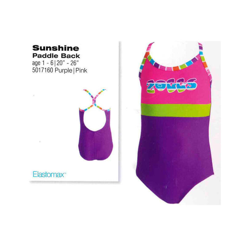 Tots Girl Paddleback Swim Suit