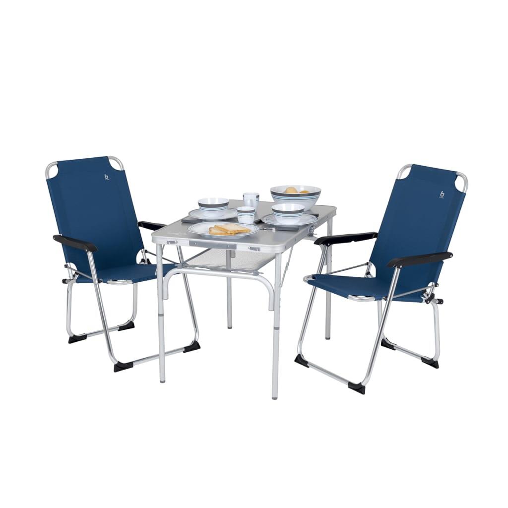 BO-CAMP Campingstoel Campingvouwstoel Visstoel Vouwstoel Opvouwbare aluminium