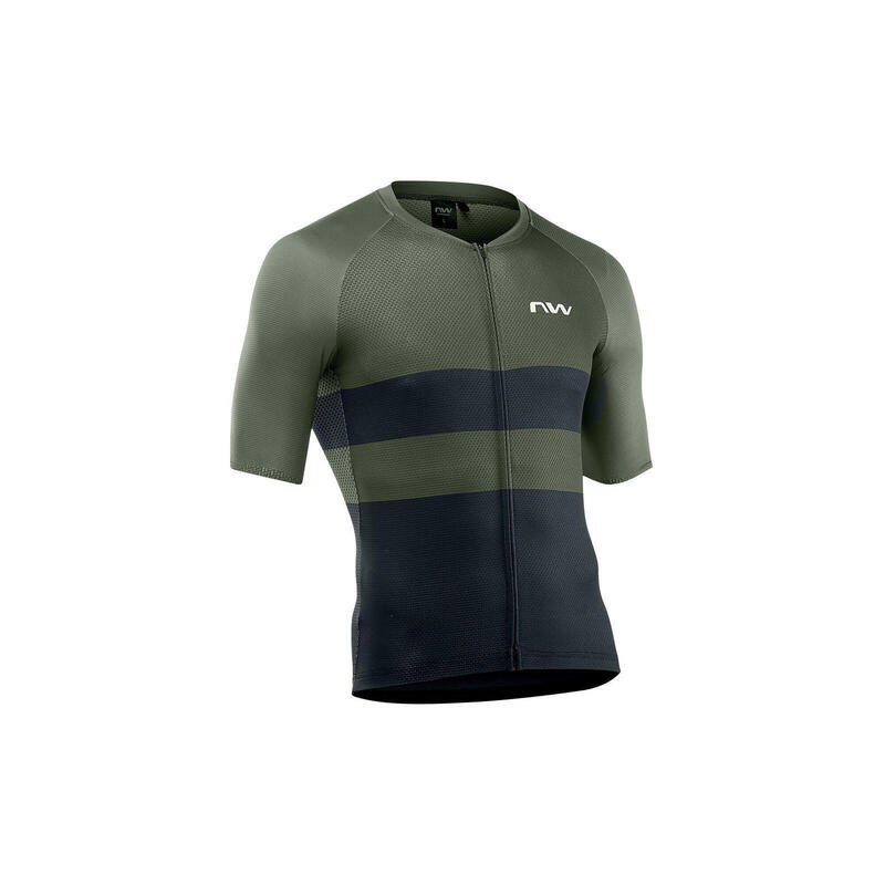 Koszulka rowerowa NORTHWAVE BLADE AIR Jersey zielono czarna