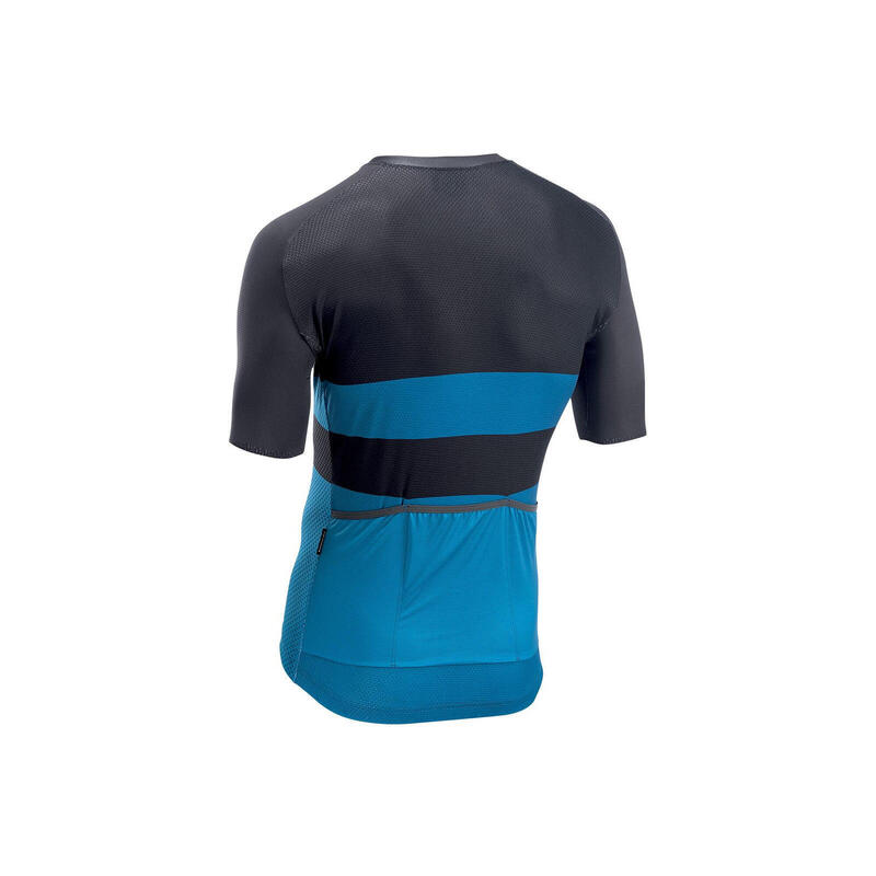 Koszulka rowerowa NORTHWAVE BLADE AIR Jersey czarno niebieska