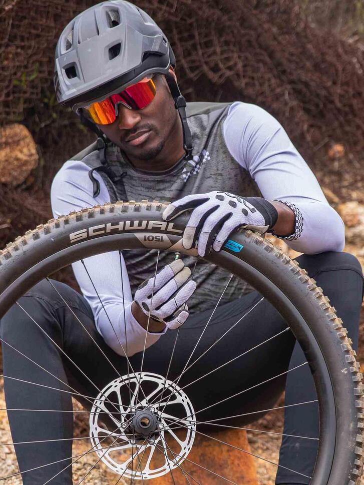 Rękawice rowerowe mtb NORTHWAVE SPIDER szare