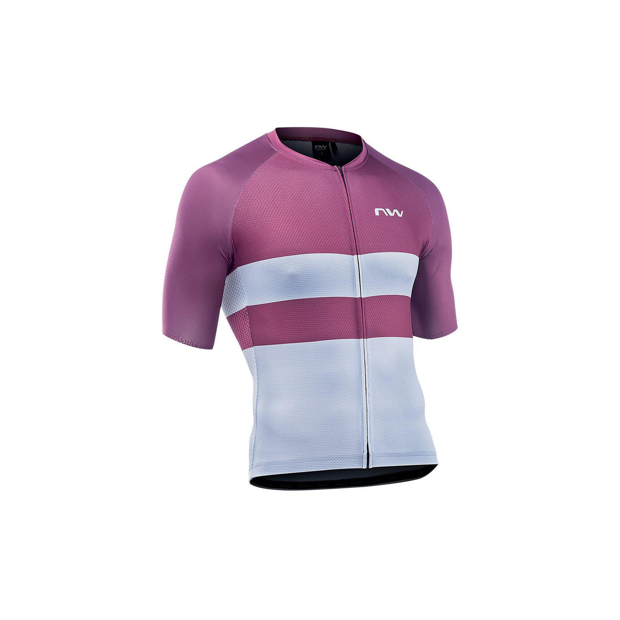 Northwave - Maillot Northwave Blade Air - Maillot Manches Courtes - Gris|violet - Decathlon