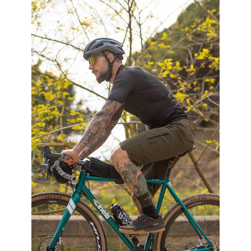 Spodenki na rower mtb i gravel NORTHWAVE ROCKSTER Baggy zielone