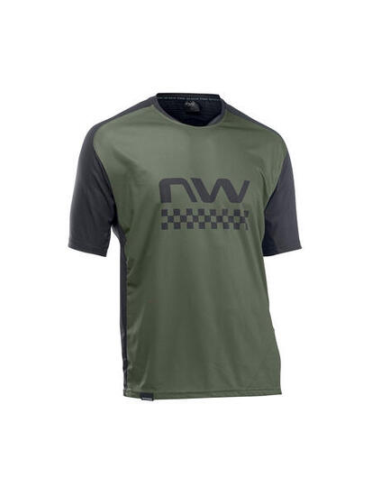 Koszulka rowerowa mtb NORTHWAVE EDGE Jersey zielona