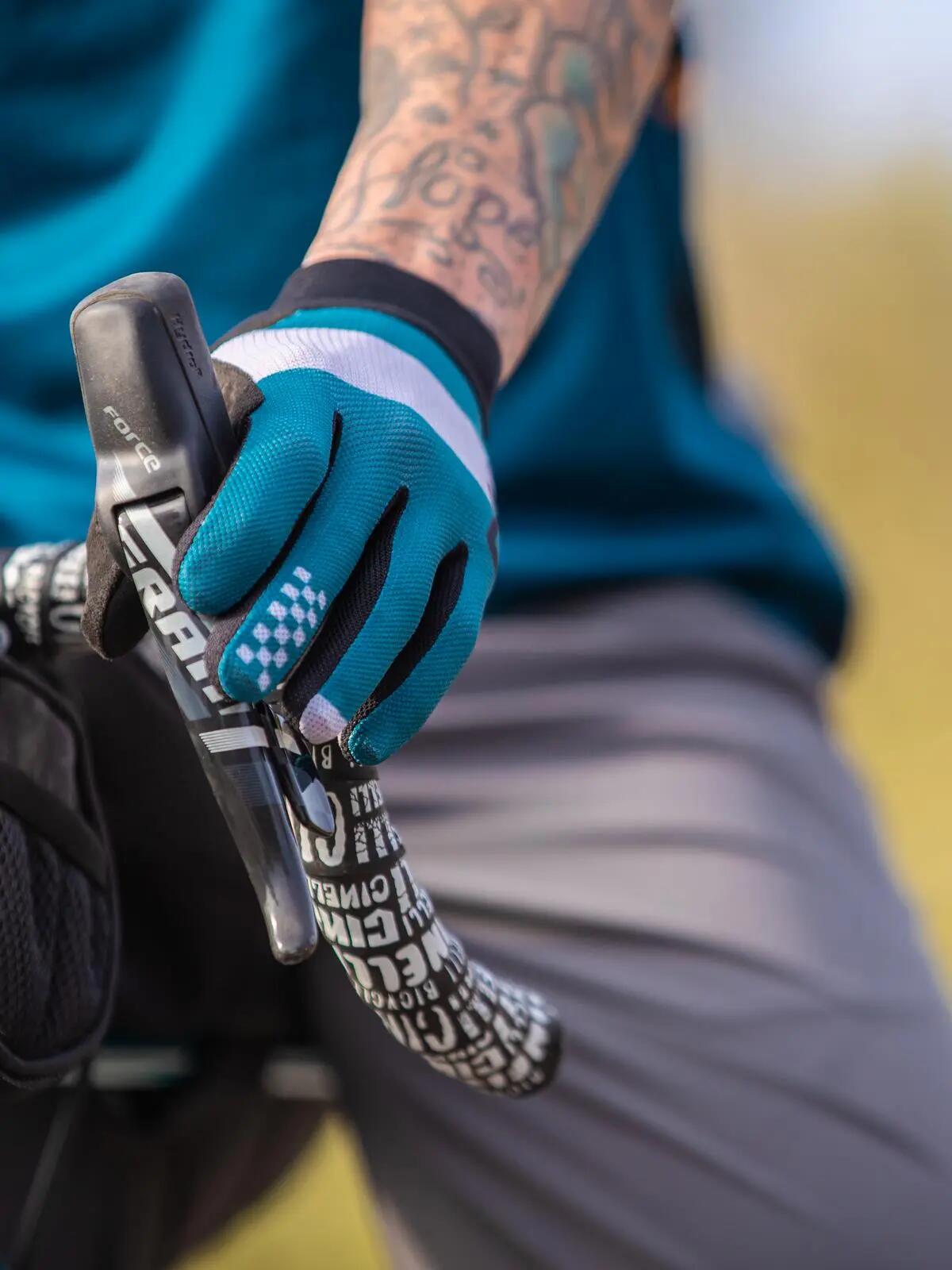 Rękawice rowerowe mtb NORTHWAVE AIR LF Glove niebieskie 2/2