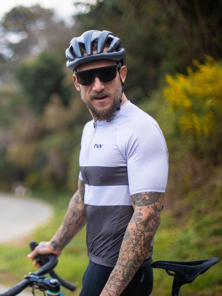 Koszulka rowerowa NORTHWAVE BLADE AIR Jersey szara