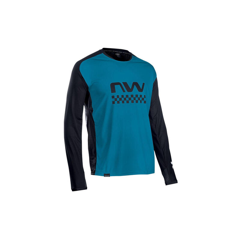 Koszulka rowerowa mtb NORTHWAVE EDGE Jersey LS niebieska