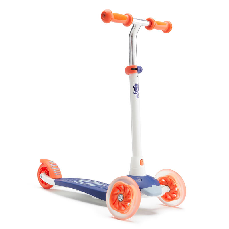 Segunda vida - PATINETE 3 RUEDAS JÚNIOR B1 500 AZUL ROJO - Excelente