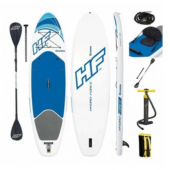 paddleboard HYDROFORCE Oceana XL Combo 10'x33''x6'' White/Blue