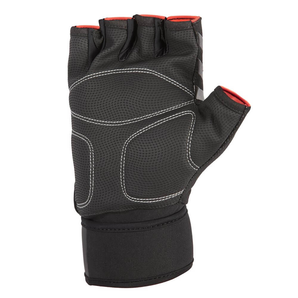 Adidas Half Finger Weight Lifting Gym Gloves, Black 4/5