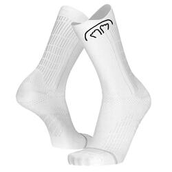 Chaussettes de Running mi-hautes, fines et techniques - Run Anatomic Crew