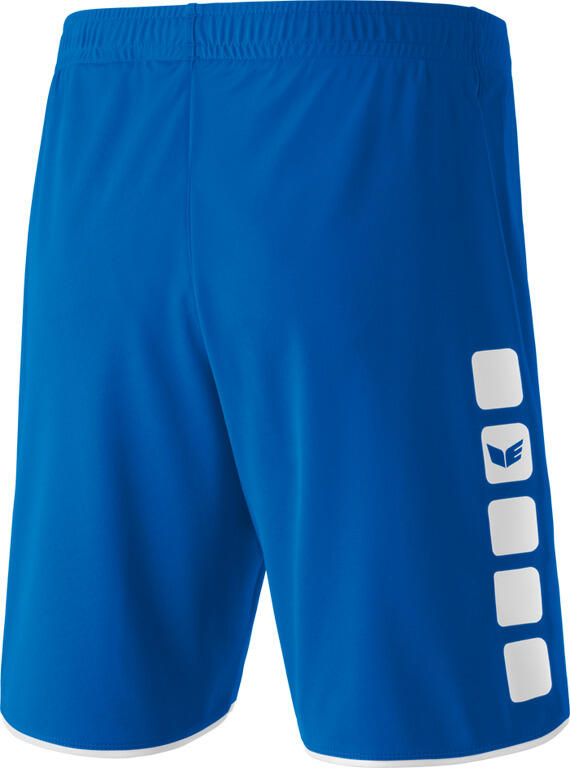 Erima 5-Cubes Short Enfants - Royal / Blanc 3/5