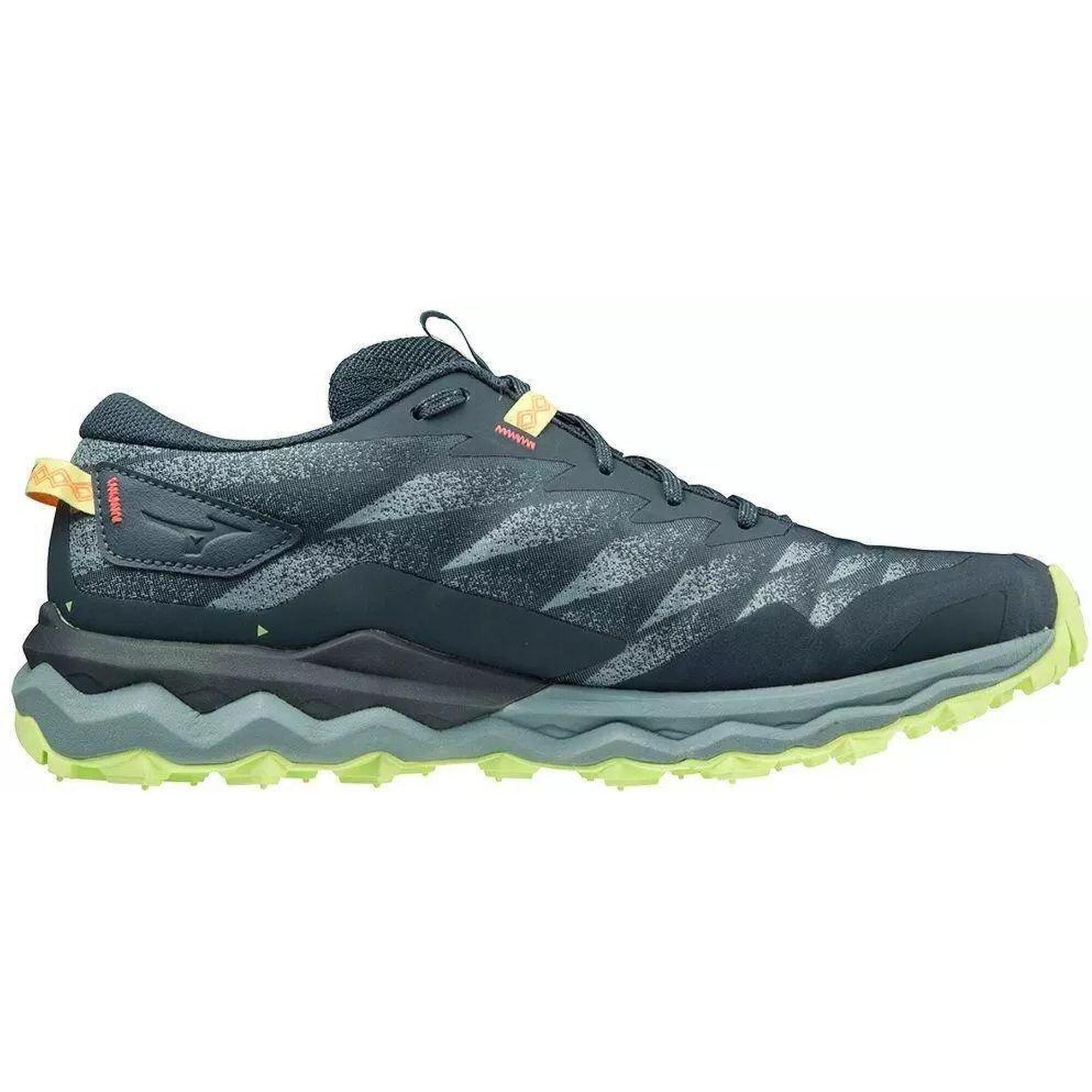 Mizuno Wave Daichi 7 Sapatos de caminhada para homem Verde 1/5