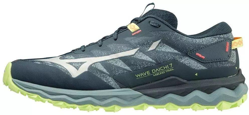 Mizuno Wave Daichi 7 Sapatos de caminhada para homem Verde 2/5