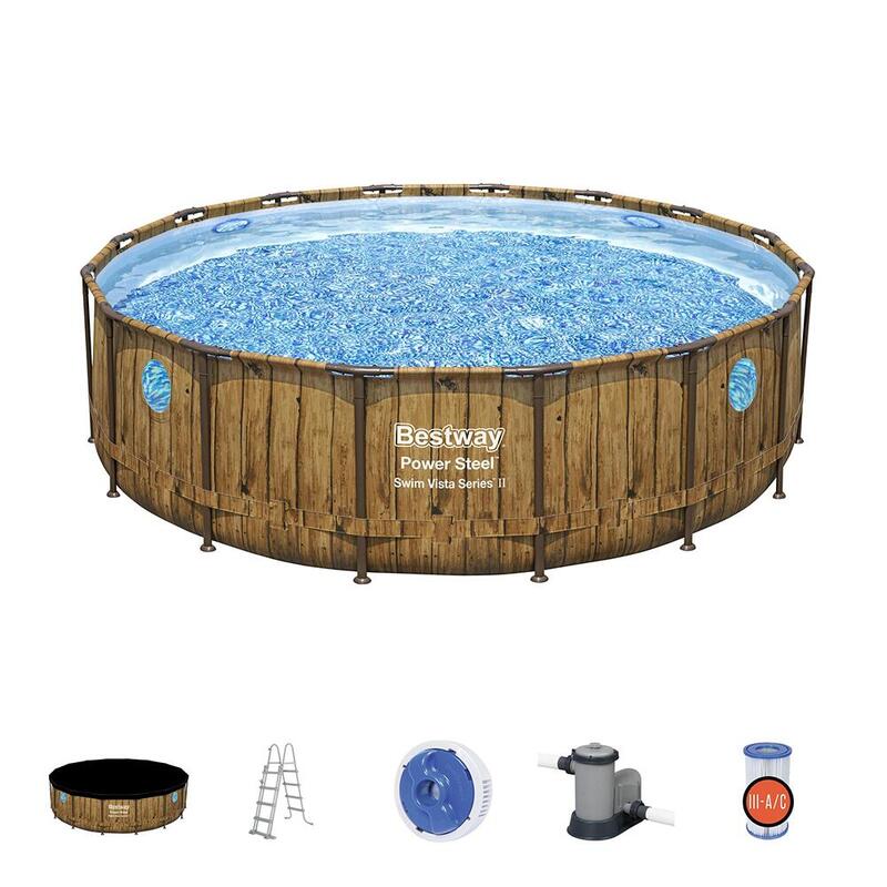 Piscine tubulaire Power Steel 488x122 cm